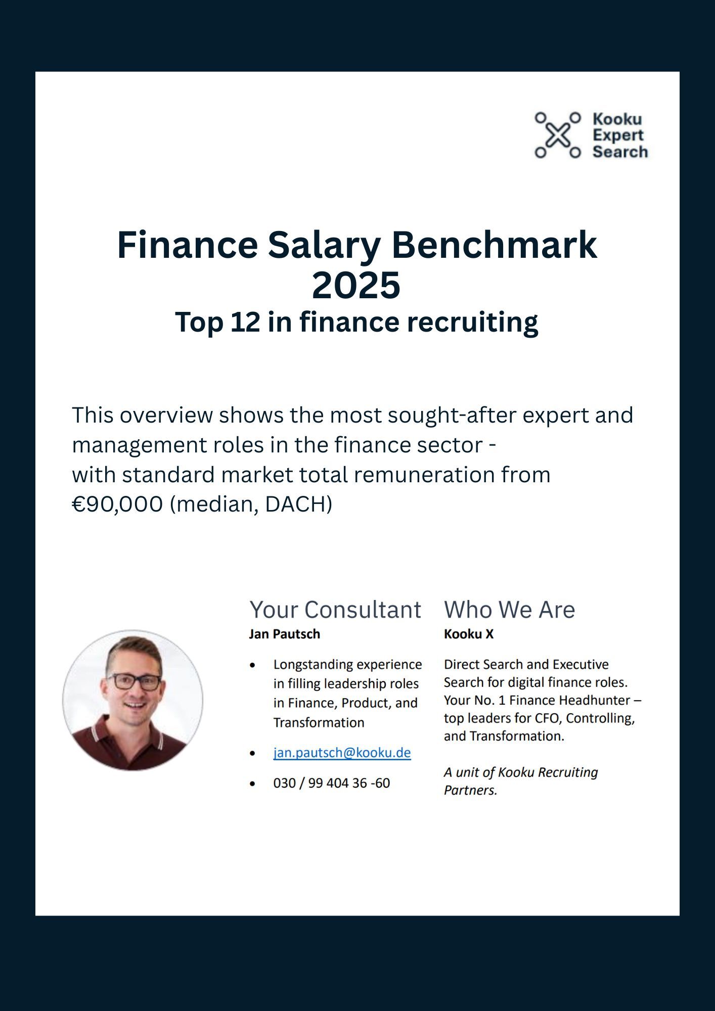 Finance Salary Benchmaark 2025 